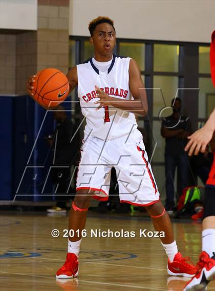 Thumbnail 2 in Crossroads vs. Colony (MLK Day Showdown) photogallery.