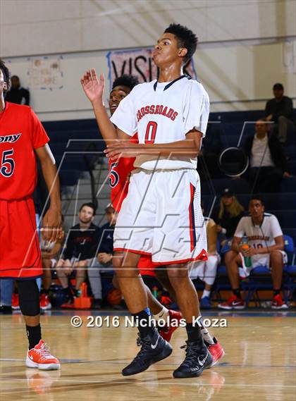 Thumbnail 1 in Crossroads vs. Colony (MLK Day Showdown) photogallery.