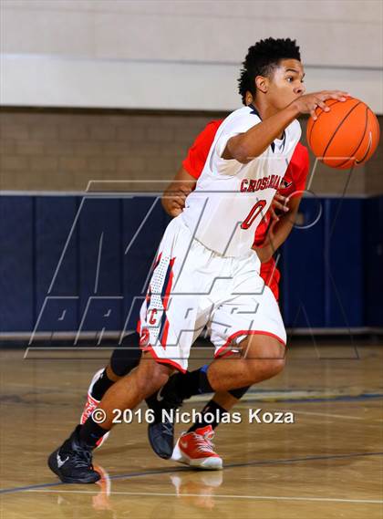 Thumbnail 1 in Crossroads vs. Colony (MLK Day Showdown) photogallery.