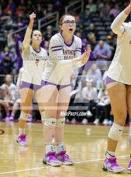 Thumbnail 1 in Liberty Hill vs. Lovejoy (UIL 5A Volleyball Final) photogallery.