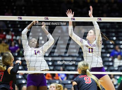 Thumbnail 2 in Liberty Hill vs. Lovejoy (UIL 5A Volleyball Final) photogallery.
