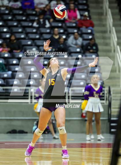 Thumbnail 3 in Liberty Hill vs. Lovejoy (UIL 5A Volleyball Final) photogallery.