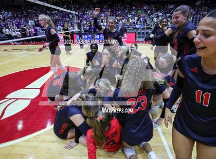 Thumbnail 3 in Liberty Hill vs. Lovejoy (UIL 5A Volleyball Final) photogallery.