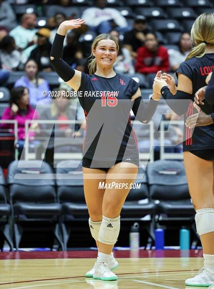 Thumbnail 2 in Liberty Hill vs. Lovejoy (UIL 5A Volleyball Final) photogallery.