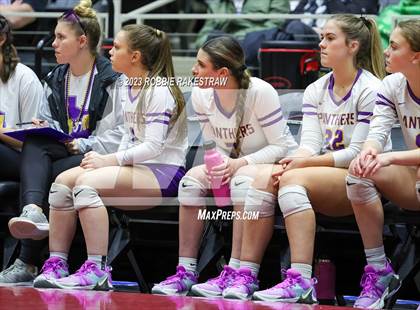 Thumbnail 3 in Liberty Hill vs. Lovejoy (UIL 5A Volleyball Final) photogallery.