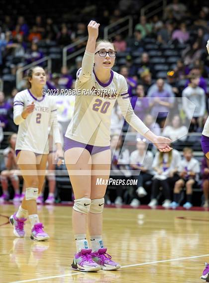 Thumbnail 3 in Liberty Hill vs. Lovejoy (UIL 5A Volleyball Final) photogallery.