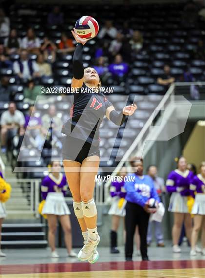 Thumbnail 3 in Liberty Hill vs. Lovejoy (UIL 5A Volleyball Final) photogallery.