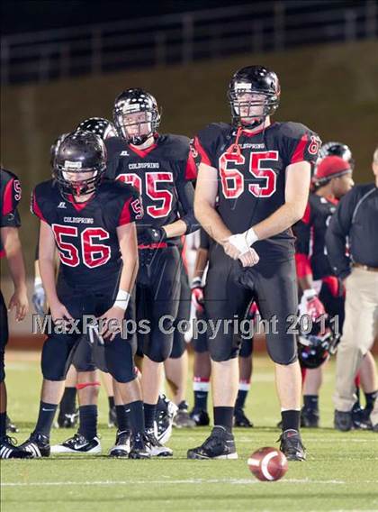 Thumbnail 1 in Coldspring-Oakhurst vs Athens (3A Region 3 Quarterfinals) photogallery.