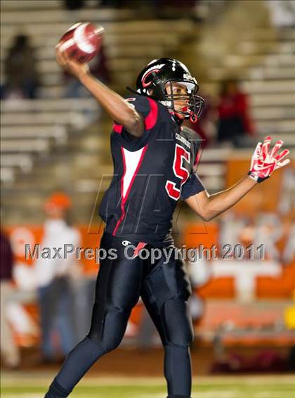 Thumbnail 2 in Coldspring-Oakhurst vs Athens (3A Region 3 Quarterfinals) photogallery.