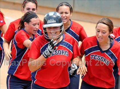 Thumbnail 2 in Tesoro vs. Glendora (CIF SS D3 Final) photogallery.