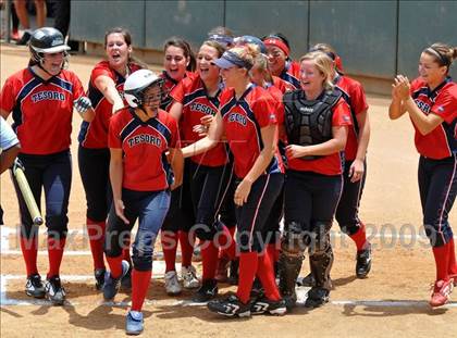 Thumbnail 2 in Tesoro vs. Glendora (CIF SS D3 Final) photogallery.