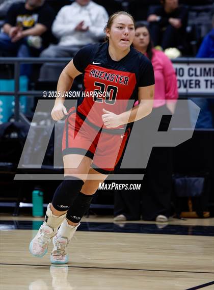 Thumbnail 3 in Muenster @ Bland (UIL Basketball 2A D1 Region 2 Bi-District) photogallery.