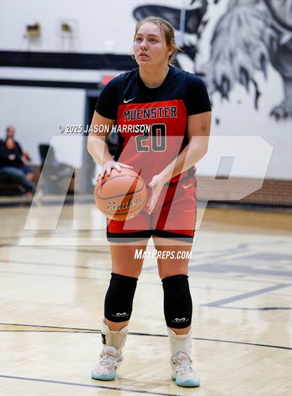 Thumbnail 2 in Muenster @ Bland (UIL Basketball 2A D1 Region 2 Bi-District) photogallery.