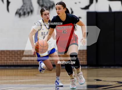 Thumbnail 1 in Muenster @ Bland (UIL Basketball 2A D1 Region 2 Bi-District) photogallery.