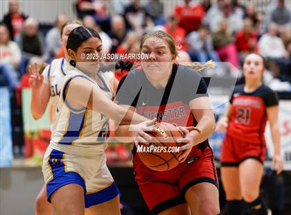 Thumbnail 1 in Muenster @ Bland (UIL Basketball 2A D1 Region 2 Bi-District) photogallery.