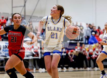 Thumbnail 3 in Muenster @ Bland (UIL Basketball 2A D1 Region 2 Bi-District) photogallery.