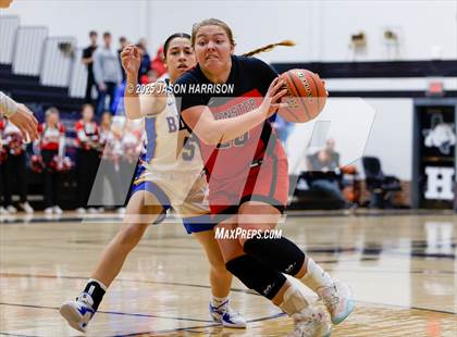 Thumbnail 1 in Muenster @ Bland (UIL Basketball 2A D1 Region 2 Bi-District) photogallery.
