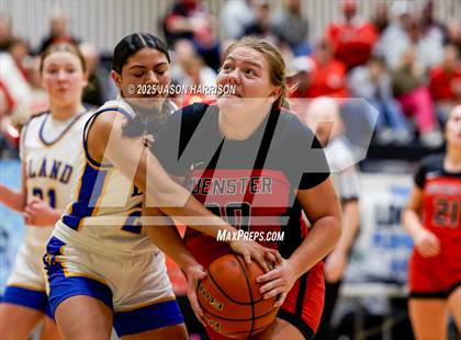 Thumbnail 2 in Muenster @ Bland (UIL Basketball 2A D1 Region 2 Bi-District) photogallery.