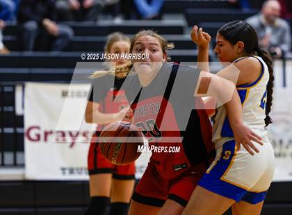 Thumbnail 2 in Muenster @ Bland (UIL Basketball 2A D1 Region 2 Bi-District) photogallery.