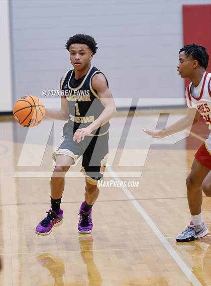 Thumbnail 2 in Landmark Christian vs. Holy Innocents Episcopal (GHSA Private Round Two ) photogallery.
