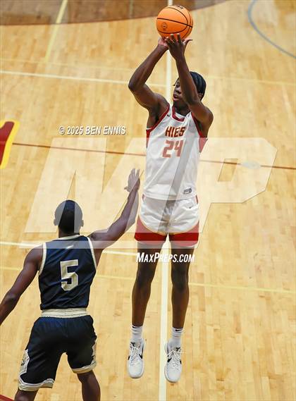 Thumbnail 3 in Landmark Christian vs. Holy Innocents Episcopal (GHSA Private Round Two ) photogallery.