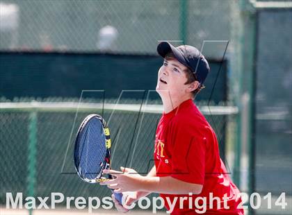 Thumbnail 3 in Jesuit v Miramonte (CIF NorCal Regional Team Tennis Championships) photogallery.