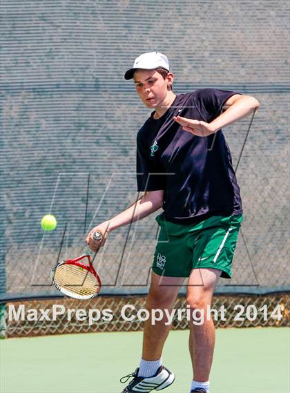 Thumbnail 1 in Jesuit v Miramonte (CIF NorCal Regional Team Tennis Championships) photogallery.
