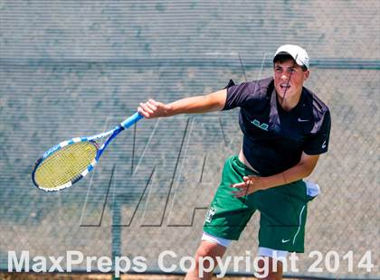 Thumbnail 2 in Jesuit v Miramonte (CIF NorCal Regional Team Tennis Championships) photogallery.