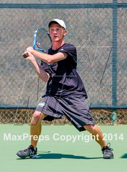 Thumbnail 2 in Jesuit v Miramonte (CIF NorCal Regional Team Tennis Championships) photogallery.