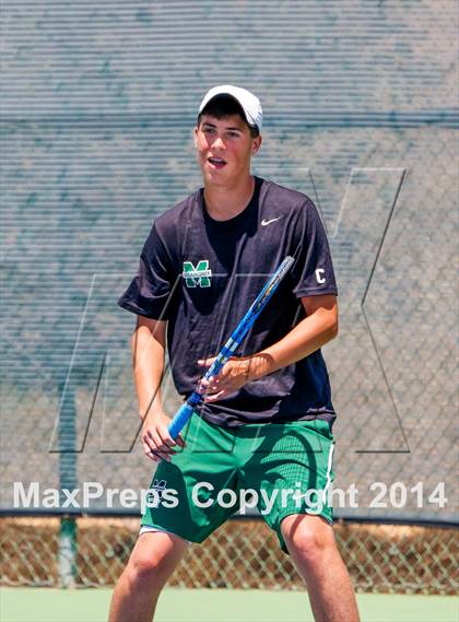Thumbnail 3 in Jesuit v Miramonte (CIF NorCal Regional Team Tennis Championships) photogallery.