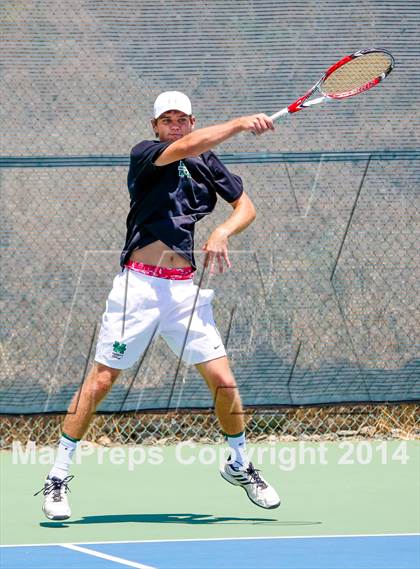 Thumbnail 2 in Jesuit v Miramonte (CIF NorCal Regional Team Tennis Championships) photogallery.