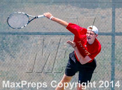 Thumbnail 3 in Jesuit v Miramonte (CIF NorCal Regional Team Tennis Championships) photogallery.