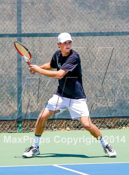 Thumbnail 3 in Jesuit v Miramonte (CIF NorCal Regional Team Tennis Championships) photogallery.