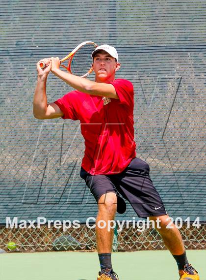 Thumbnail 3 in Jesuit v Miramonte (CIF NorCal Regional Team Tennis Championships) photogallery.