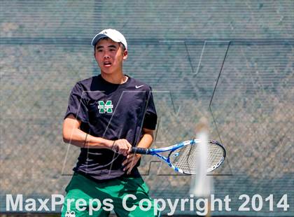 Thumbnail 3 in Jesuit v Miramonte (CIF NorCal Regional Team Tennis Championships) photogallery.