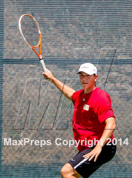 Thumbnail 1 in Jesuit v Miramonte (CIF NorCal Regional Team Tennis Championships) photogallery.