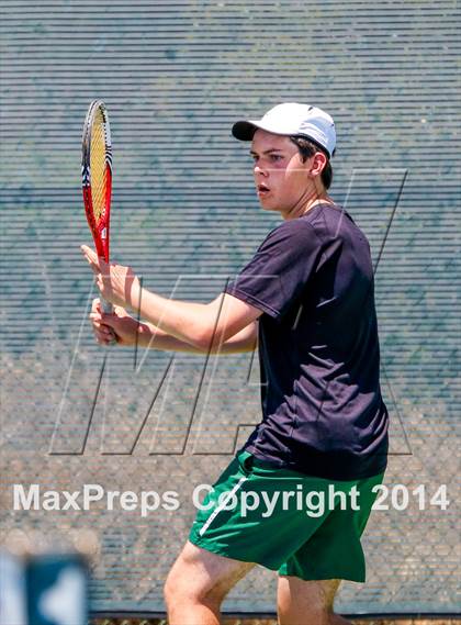 Thumbnail 2 in Jesuit v Miramonte (CIF NorCal Regional Team Tennis Championships) photogallery.