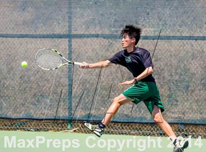 Thumbnail 3 in Jesuit v Miramonte (CIF NorCal Regional Team Tennis Championships) photogallery.