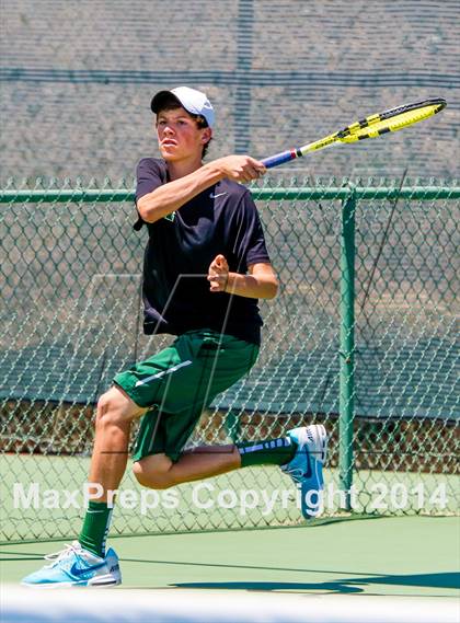 Thumbnail 3 in Jesuit v Miramonte (CIF NorCal Regional Team Tennis Championships) photogallery.