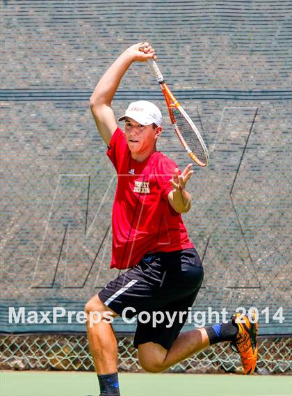 Thumbnail 3 in Jesuit v Miramonte (CIF NorCal Regional Team Tennis Championships) photogallery.