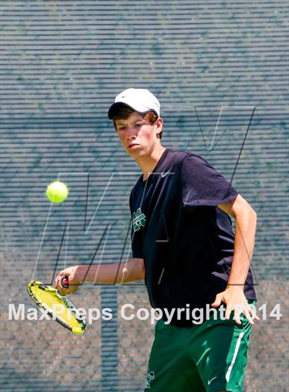 Thumbnail 1 in Jesuit v Miramonte (CIF NorCal Regional Team Tennis Championships) photogallery.