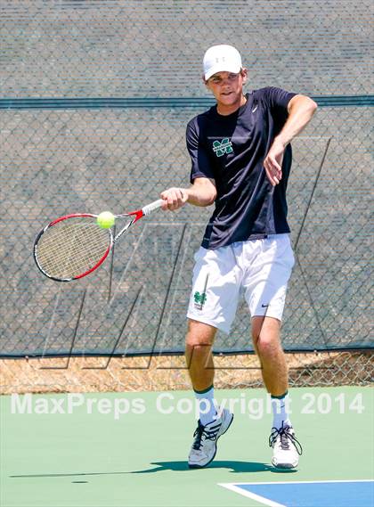Thumbnail 1 in Jesuit v Miramonte (CIF NorCal Regional Team Tennis Championships) photogallery.