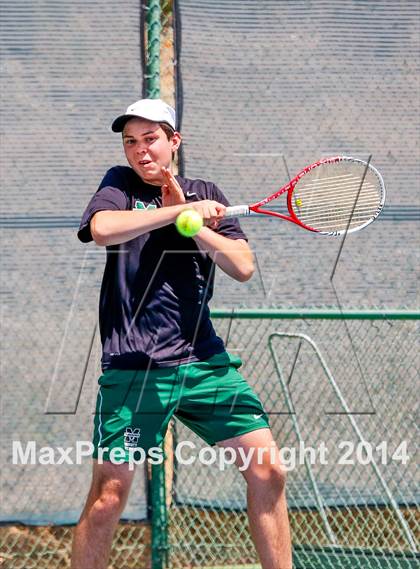 Thumbnail 3 in Jesuit v Miramonte (CIF NorCal Regional Team Tennis Championships) photogallery.