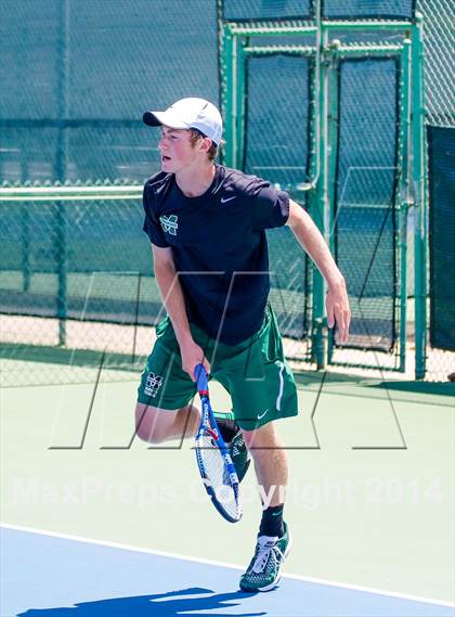 Thumbnail 3 in Jesuit v Miramonte (CIF NorCal Regional Team Tennis Championships) photogallery.