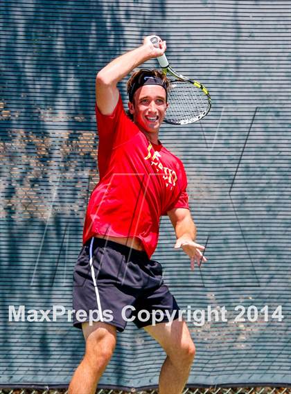 Thumbnail 2 in Jesuit v Miramonte (CIF NorCal Regional Team Tennis Championships) photogallery.