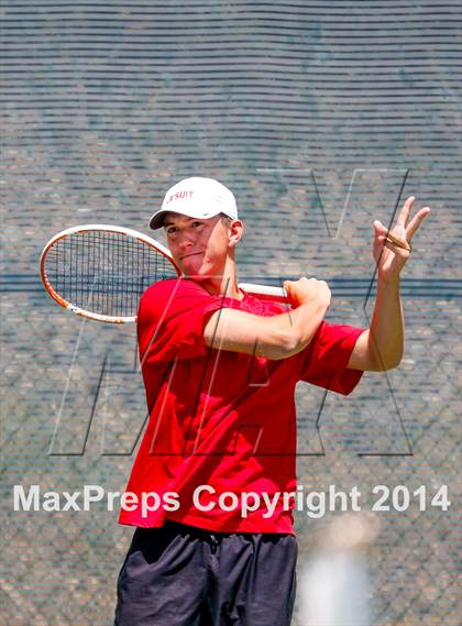 Thumbnail 3 in Jesuit v Miramonte (CIF NorCal Regional Team Tennis Championships) photogallery.