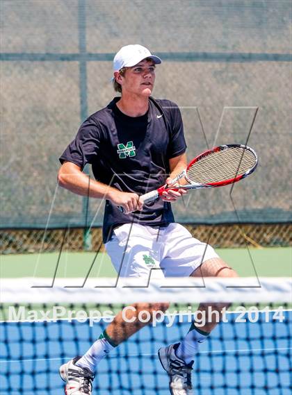 Thumbnail 3 in Jesuit v Miramonte (CIF NorCal Regional Team Tennis Championships) photogallery.