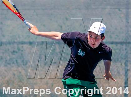 Thumbnail 1 in Jesuit v Miramonte (CIF NorCal Regional Team Tennis Championships) photogallery.
