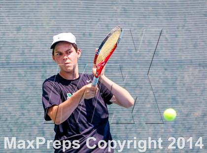 Thumbnail 2 in Jesuit v Miramonte (CIF NorCal Regional Team Tennis Championships) photogallery.