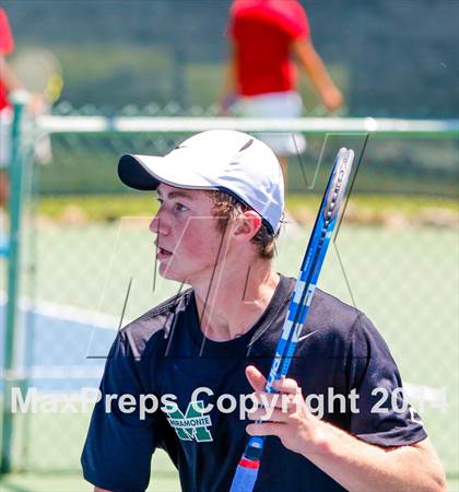 Thumbnail 1 in Jesuit v Miramonte (CIF NorCal Regional Team Tennis Championships) photogallery.